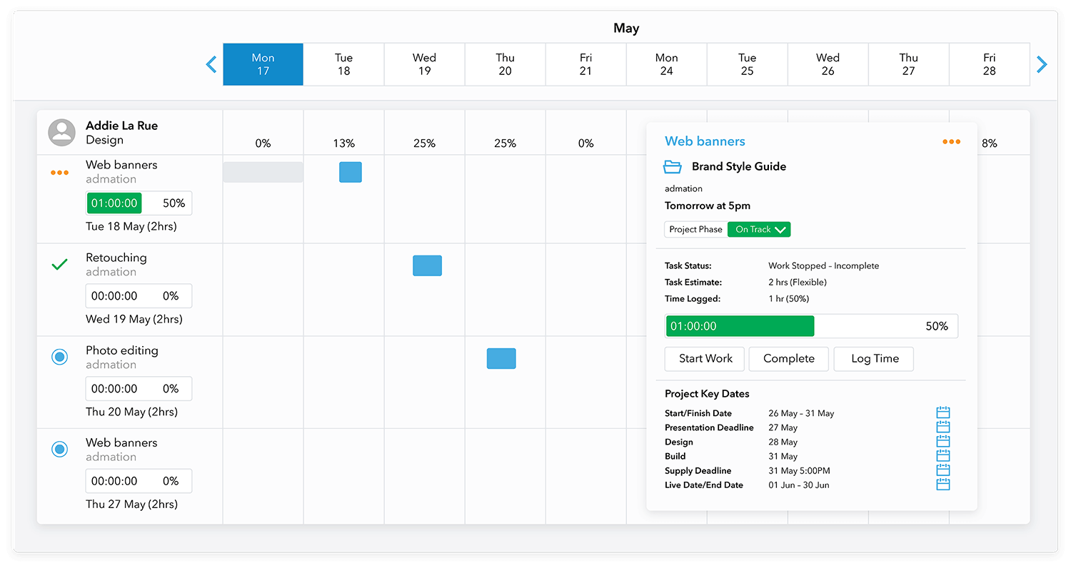 Admation: Track-Task-Progress